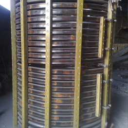 江苏 15T中频炉感应熔炼加热线圈维修