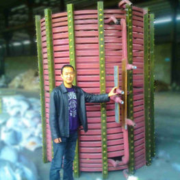 江苏30吨感应加热熔炼中频炉感应器维修厂家