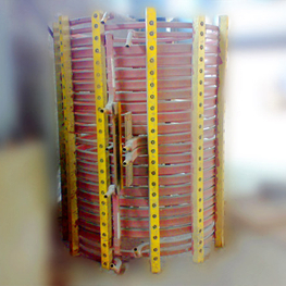 江苏12T中频感应熔炼加热炉感应器维修